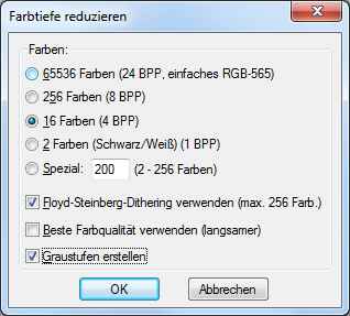 Bildauflsung ndern in IrfanView