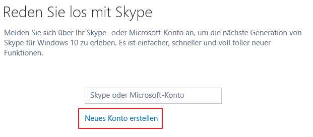 Skype Anmeldung Skype Anmeldung