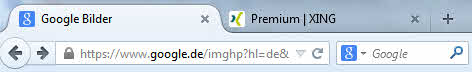 Tabs im Browser