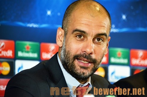 Pep Guardiola: Bart und Glatze